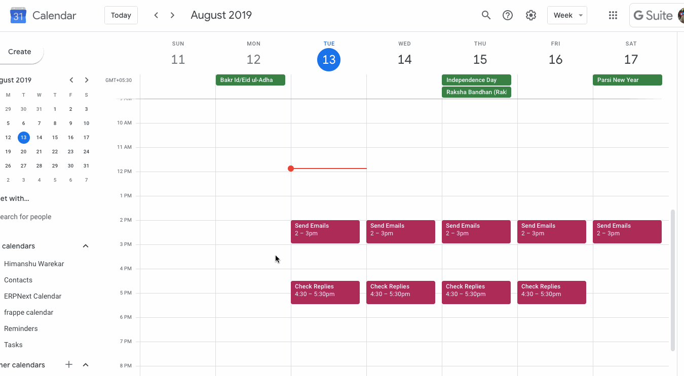 ticktick google calendar integration